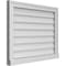 Ekena Millwork Vertical Surface Mount PVC Gable Vent w/ 2"W x 2"H , Brickmould Sill Frame, 28"W x 22"H GVPVE28X2203SN - alternate 2